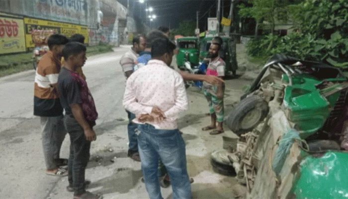 টাঙ্গাইলে ট্রাক-সিএনজি সংঘর্ঘে নিহত ২