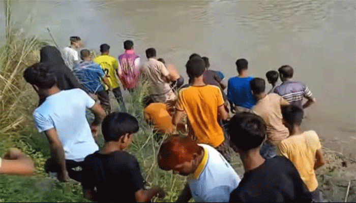 চারঘাটে বড়াল নদে গোসলে নেমে প্রাণ হারালো দুই বন্ধুর