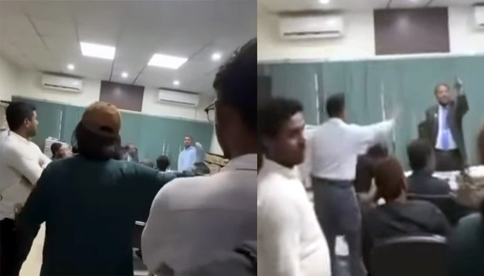 রাবিতে রেজিস্ট্রার ও রাকসু জিএসের মধ্যে উত্তপ্ত বাক্যবিনিময়