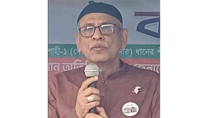 রাজশাহী-১ আসনে বিএনপি প্রার্থীর ইশতেহার ঘোষণা