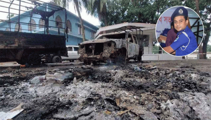 ‘ওসি সায়েদ ও এএসআই বিশ্বজিৎ ছয়টি মরদেহ পেট্রোল ঢেলে পুড়িয়ে দেন’