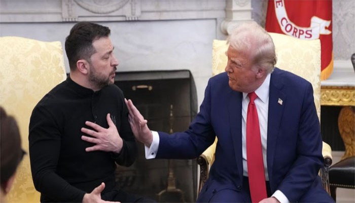 শান্তি পরিকল্পনা মেনে নিতে জেলেনস্কিকে আল্টিমেটাম ট্রাম্পের