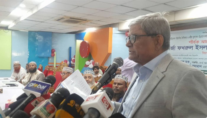 গণভোটের ‘হ্যাঁ’ বা ‘না’ মানুষ বুঝতে পারছে না : মির্জা ফখরুল