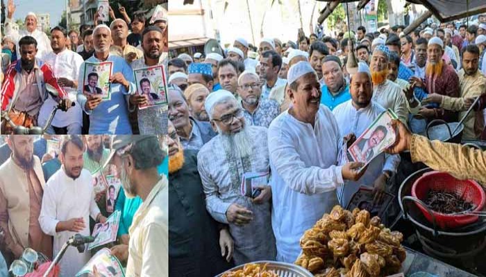 রাজশাহী নগরীতে নির্বাচনী প্রচার শুরু করলেন মিনু