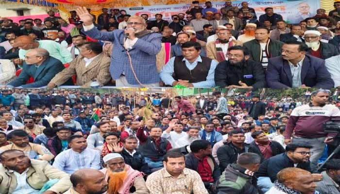 বিভাজন ভুলে ধানের শীষকে বিজয়ী করতে এক মঞ্চে দুর্গাপুর বিএনপি