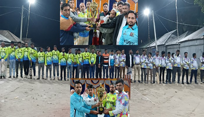 সিংড়ায় নাইট শর্ট ক্রিকেট টুর্নামেন্ট উদ্বোধন