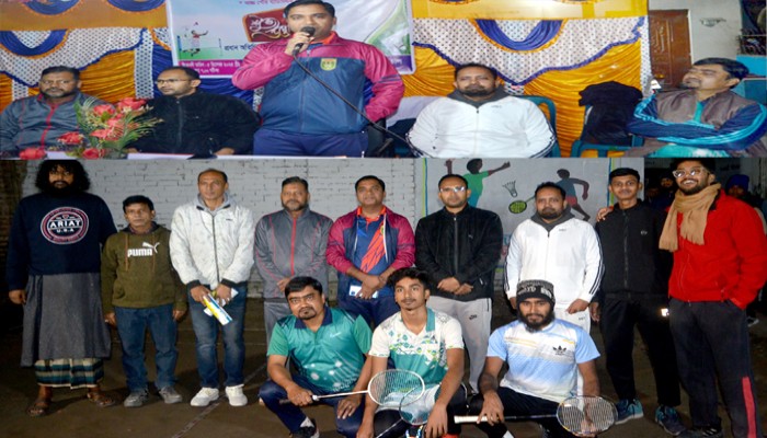 লালপুরে ব্যাডমিন্টন টুর্ণামেন্টের উদ্বোধন
