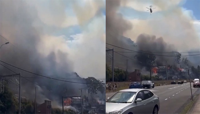 অস্ট্রেলিয়ায় দাবানল: নিউ সাউথ ওয়েলসে অগ্নিকাণ্ডে অন্তত এক ডজন বাড়ি ক্ষতিগ্রস্ত