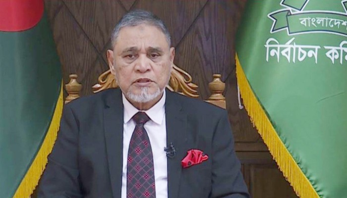 ত্রয়োদশ জাতীয় সংসদ নির্বাচন ও জুলাই সনদ গণভোট ১২ ফেব্রুয়ারি;  সিইসি নাসির উদ্দীন