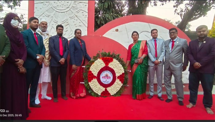 মোহনপুরে মহান বিজয় দিবস উদযাপন