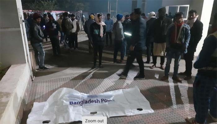 পুঠিয়ায় বাসের ধাক্কায় মোটরসাইকেল আরোহী নিহত