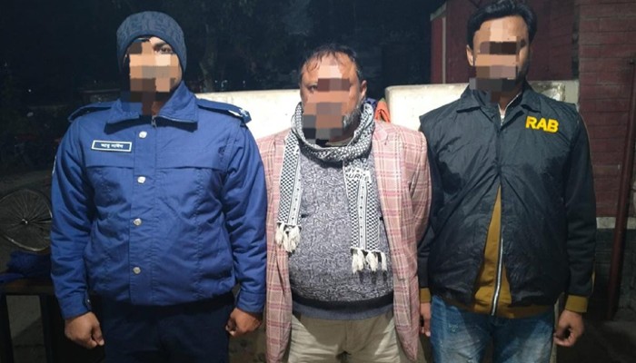 রাজশাহীতে ভেকু মেশিনে পিষ্ট করে তরুণ হত্যা: আসামি বিপ্লব গ্রেফতার