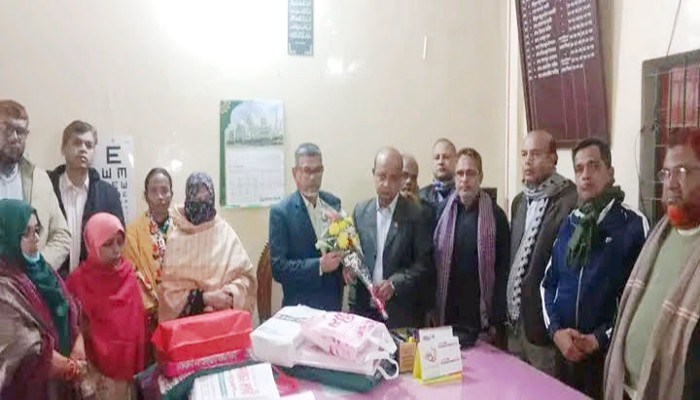 নিয়ামতপুর প্রধান শিক্ষকের পিআরএল জনিত বিদায় সংবর্ধনা