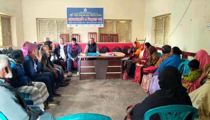 পত্নীতলায় এ্যাডভোকেসি ও লিংকেজ সভা অনুষ্ঠিত