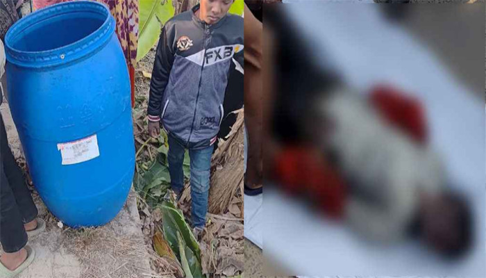 যুবককে হত্যার পর ড্রামে ভরে ভাসিয়ে দেওয়া হয় খালে