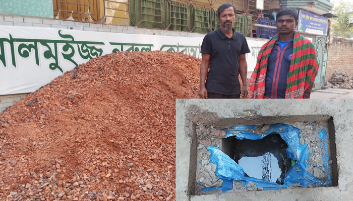 রাজশাহীতে নিম্নমানের কাজের অভিযোগে ঠিকাদারের লাইসেন্স বাতিল, কাজ বন্ধ ও মালামাল জব্দের নির্দেশ