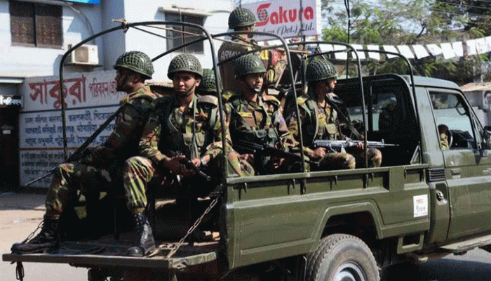 নির্বাচনের আগে-পরে ১২ দিন মাঠে থাকবে যৌথ বাহিনী