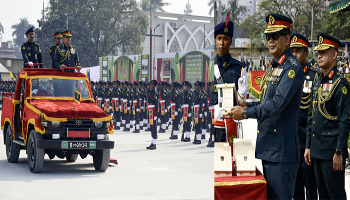 নীরবে দায়িত্ব পালনের আহ্বান কারা মহাপরিদর্শকের, রাজশাহীতে ৬৩তম ব্যাচ কারারক্ষীর সমাপনী কুচকাওয়াজ