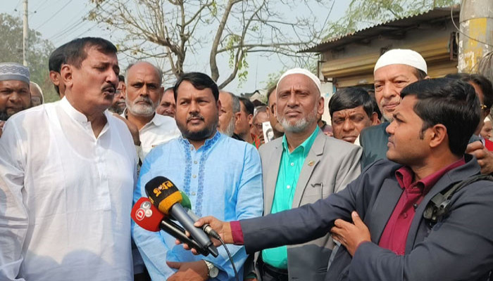 রাজশাহী-২ আসনে মিজানুর রহমান মিনুর ভোট প্রচারণা