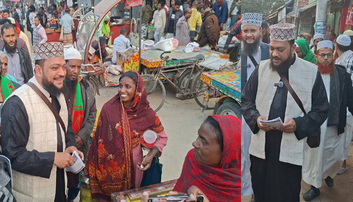 তানোরে ইসলামি দলগুলোর ঐক্যবদ্ধ প্রচারণা: অধ্যাপক মুজিবের পক্ষে গণজোয়ার