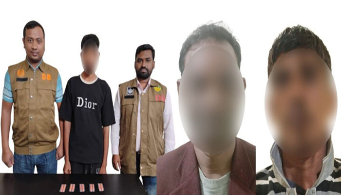 নগরীতে পৃথক অভিযানে ৩ মাদক কারবারি গ্রেপ্তার