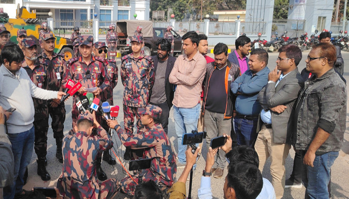 ত্রয়োদশ জাতীয় সংসদ নির্বাচনকে কেন্দ্র করে বিজিবি-১ সর্বাত্মক প্রস্তুতি ও নিরাপত্তা ব্যবস্থা ঘোষণা