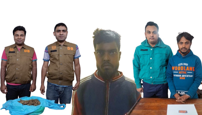 নগরীতে পৃথক অভিযানে ২ মাদক কারবারী গ্রেপ্তার