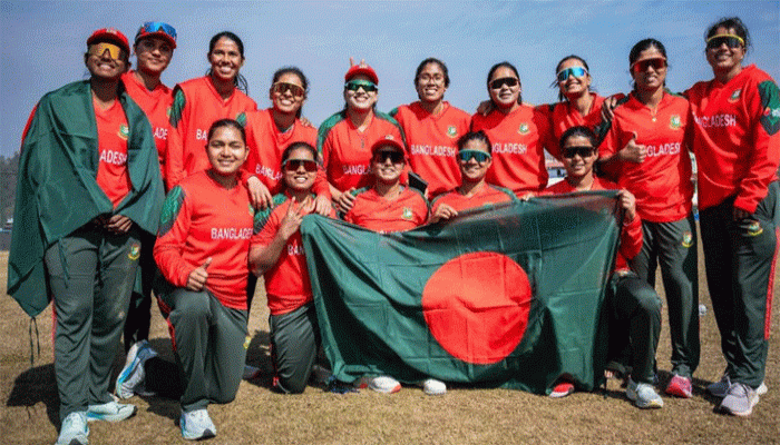 নেদারল্যান্ডসকে উড়িয়ে বাছাইপর্বে চ্যাম্পিয়ন বাংলাদেশ