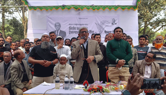 যারা স্বাধীনতা বিরোধী তাদের কাছে দেশ নিরাপদ না: মির্জা ফখরুল