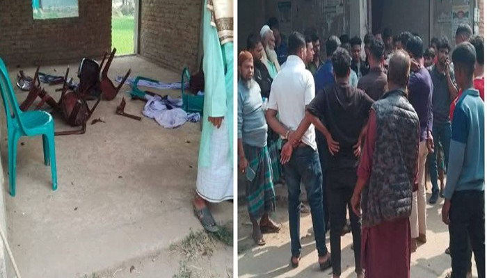 নোয়াখালীতে বিএনপির বিদ্রোহী প্রার্থীর নির্বাচনী কার্যালয়ে হামলা-ভাঙচুর