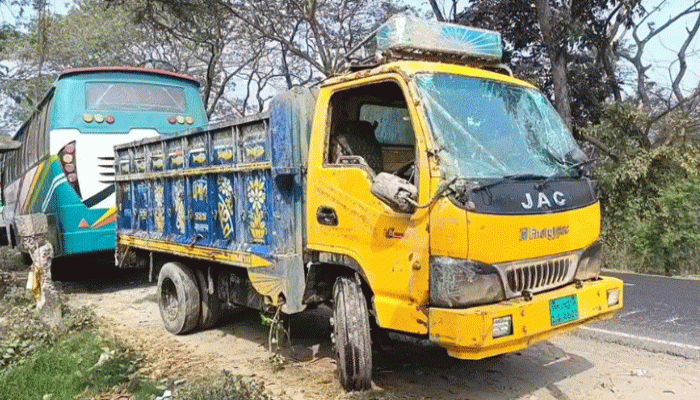 মাদারীপুরে ট্রাক উল্টে দুই মৌচাষি নিহত