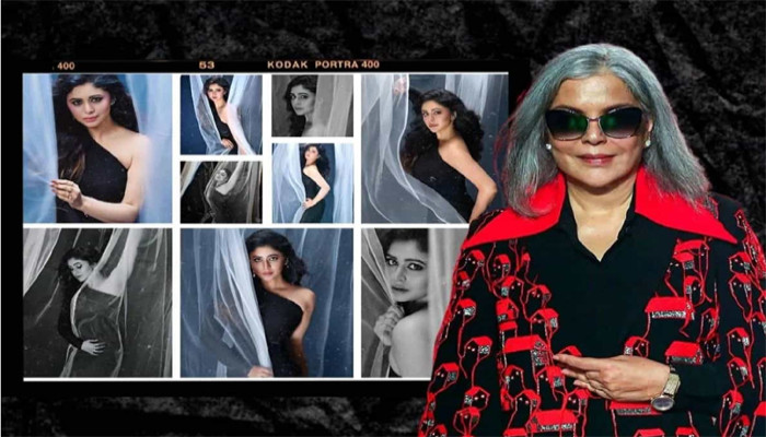 এক মঞ্চে জিনাত আমান, এক ক্যালেন্ডারে ঋতাভরী গ্ল্যামারের দুই প্রজন্ম মুখোমুখি