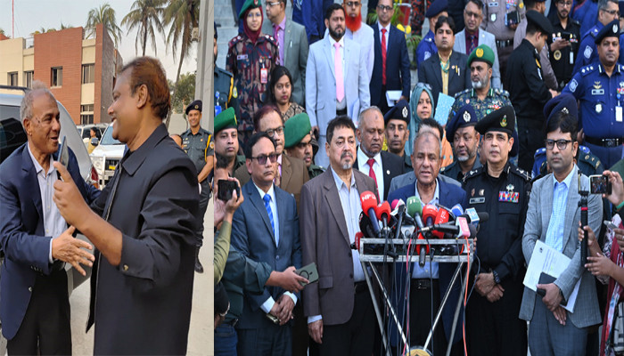 রাজশাহীতে নির্বাচন ও গণভোট-এর আইনশৃঙ্খলা ব্যবস্থা নিশ্চিতকরণে মতবিনিময় সভায়, স্বরাষ্ট্র উপদেষ্টা