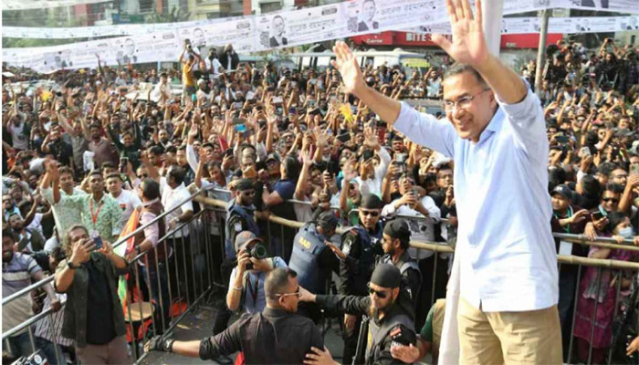 ঢাকাকে নিরাপদ শহরে রূপান্তরের অঙ্গীকার করলেন তারেক রহমান