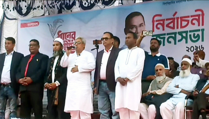 মোহনপুরে বিএনপি আয়োজিত বিশাল নির্বাচনী জনসভা অনুষ্ঠিত