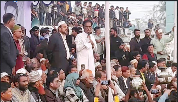 লালপুরে নাটোর-১ আসনে কলস প্রতীকের নির্বাচনী সভা