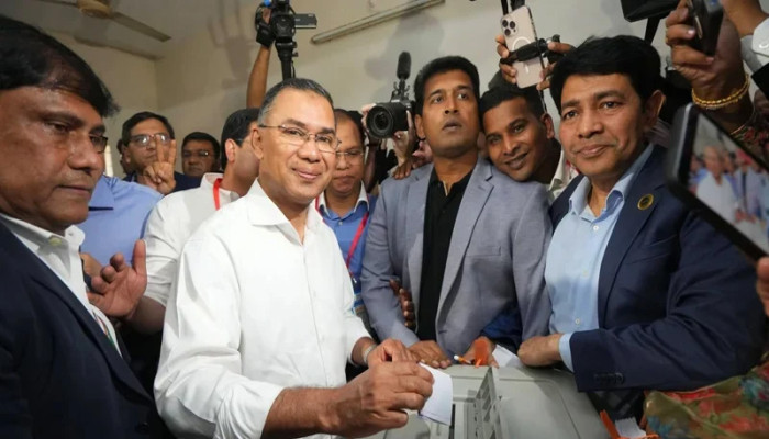 বগুড়া-৬ আসনে সব কেন্দ্রেই বিজয়ী তারেক রহমান