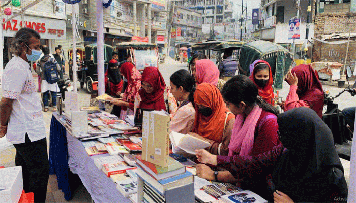 রাজশাহীতে অমর একুশে বইমেলার শুভারম্ভ