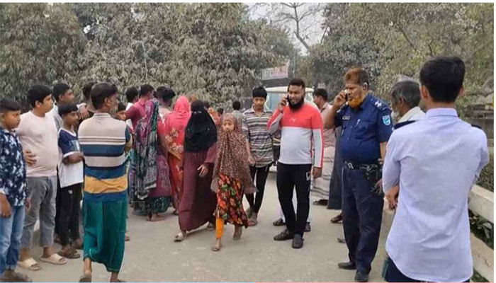 ইটবাহী ট্রাকের চাপায় স্কুল ছাত্র নিহত