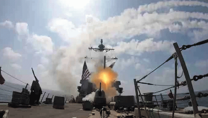 এবার মার্কিন ট্যাঙ্কারে মিসাইল ছুড়ল ইরান!