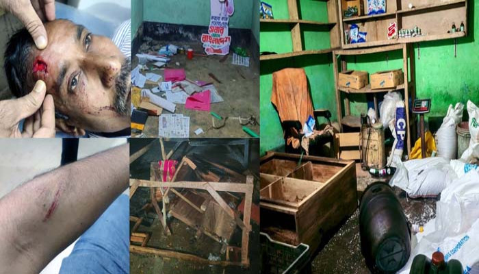 ​পুঠিয়ায় ঈদগাহ মাঠের কমিটি নিয়ে বিএনপির দুই গ্রুপের সংঘর্ষে দু’জন আহত