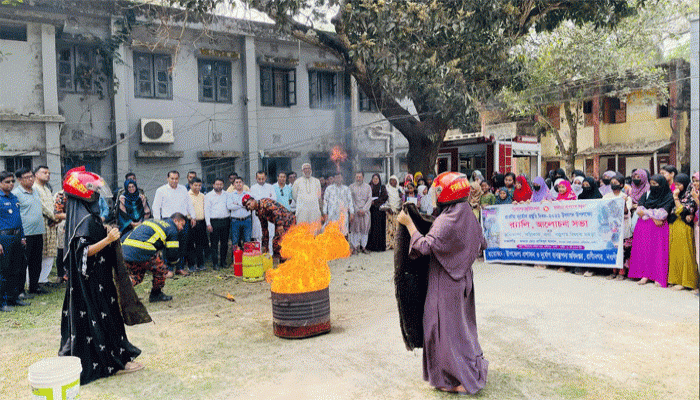 রাণীনগরে জাতীয় দুর্যোগ প্রস্তুতি দিবস পালিত