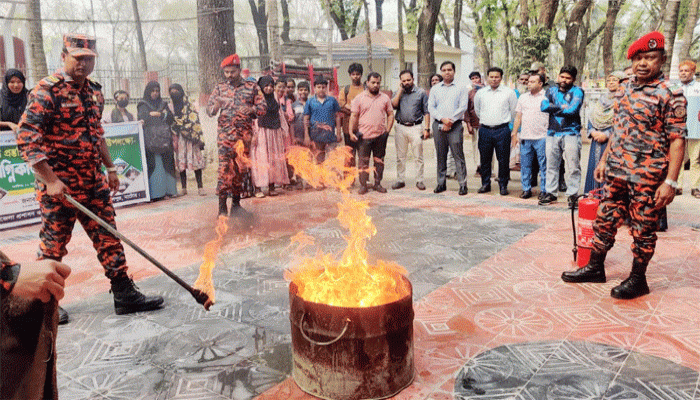 লালপুরে জাতীয় দুর্যোগ প্রস্তুতি দিবস উদ্যাপন