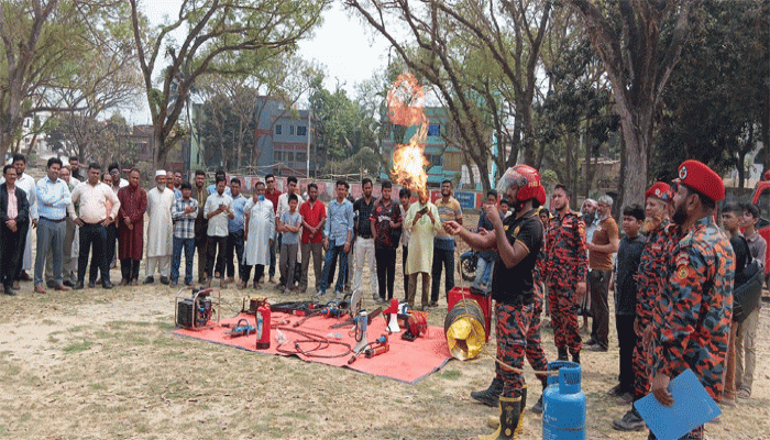 সিংড়ায় জাতীয় দুর্যোগ প্রস্তুতি দিবস পালন