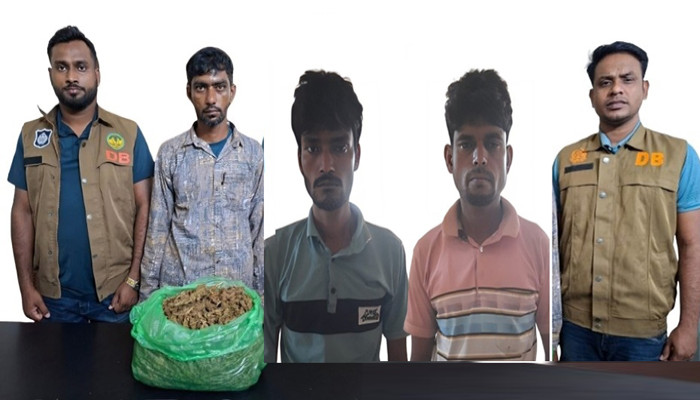 নগরীতে পৃথক অভিযানে মাদক কারবারী গ্রেফতার ৩