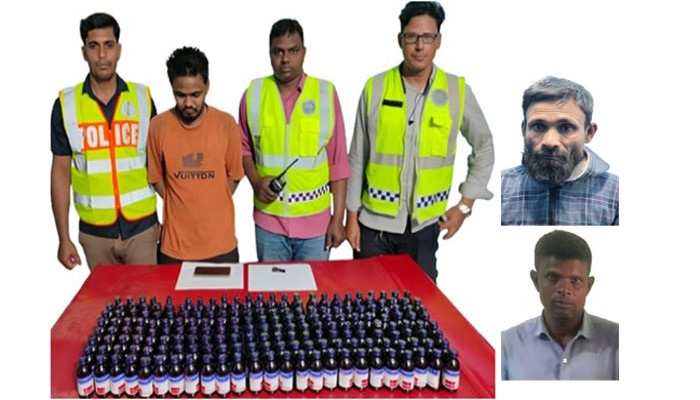 রাজশাহীতে বিপুল পরিমান ইস্কাফ সিরাপসহ মাদক কারবারী গ্রেফতার