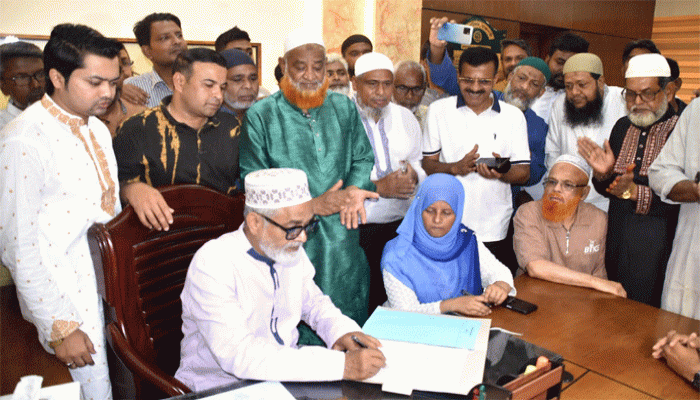 রাজশাহী জেলা পরিষদ প্রশাসক হিসেবে যোগদান করলেন অ্যাডভোকেট এরশাদ