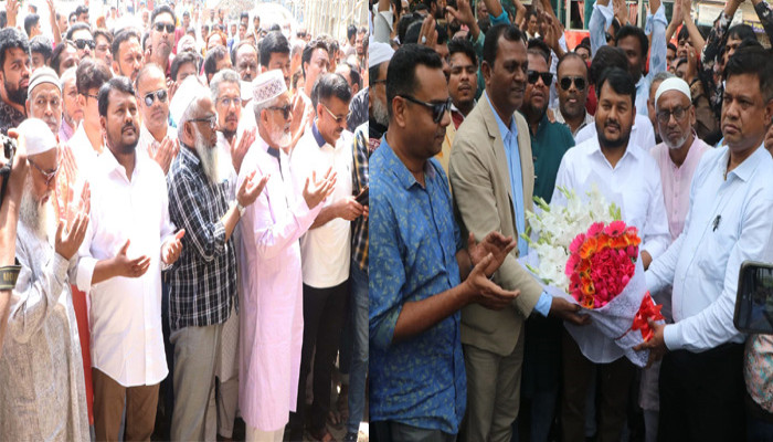 রাসিকের নতুন প্রশাসক মাহফুজুর রহমান রিটনের দায়িত্ব গ্রহণ, মাজার জিয়ারত