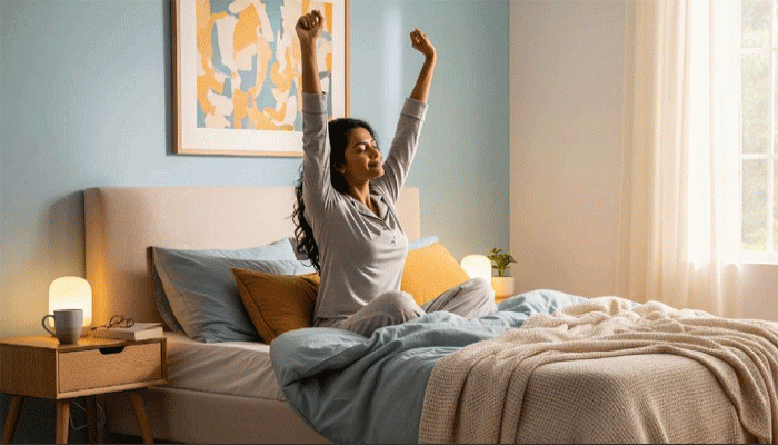 শোয়ার ঘরে ছোট্ট বদল আনলেই নিদ্রা হবে সুখের