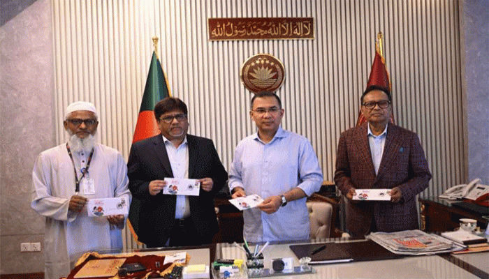 স্বাধীনতা দিবস উপলক্ষে স্মারক ডাকটিকিট উন্মোচন করলেন প্রধানমন্ত্রী